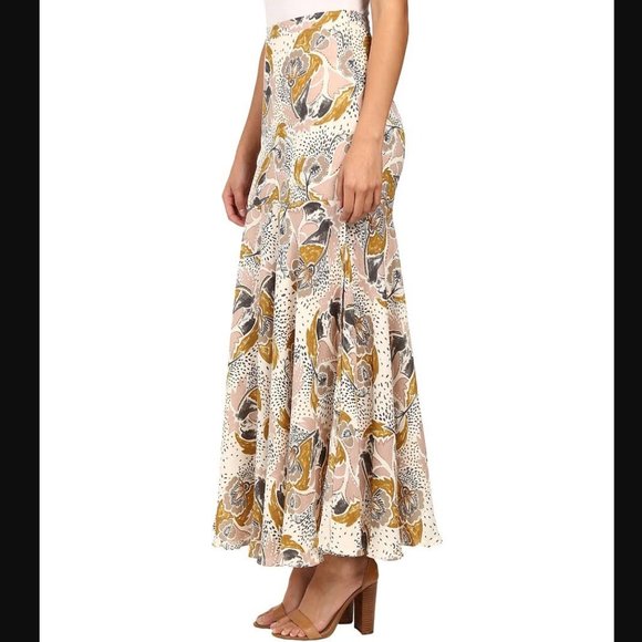 Free People Dresses & Skirts - Free People Floral Maxi Skirt